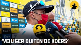 Remco Evenepoel roept ASO op coronaregels van 20212022 in te voeren “Veiliger buiten de koers” [upl. by Cotter741]