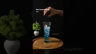 Blue Lagoon Mocktail Recipe Nonalcoholic [upl. by Anekam]