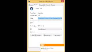 Creating a Hot key in Windows for launching JAWS [upl. by Gaul865]