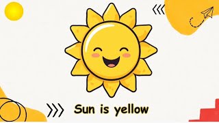 Yellow Color 🟡  Kids educational  Kids learning video  English vocabulary for kids [upl. by Renata]