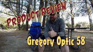 Gregory Optic 58 Ultralight Backpack Product Review [upl. by Jany]