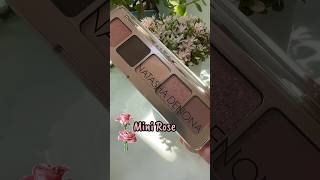 Natasha Denona Mini Rose Eyeshadow palette  outdoor swatches [upl. by Bills]