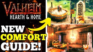 Valheim Hearth amp Home Comfort Guide Rested Buff [upl. by Kartis]