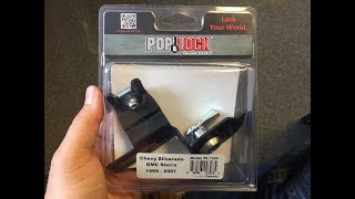 Pop amp Lock Silverado Tailgate Lock [upl. by Akeit]