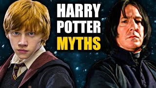 10 Harry Potter MYTHS Fans Get Wrong [upl. by Archibold619]