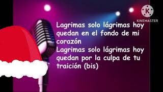 lagrimas pamela franco karaoke [upl. by Amalle115]