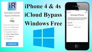 How To Bypass iPhone 4 iCloud Activation Lock iOS 712 on Windowsتخطي أيكلاود ايفون 4 مجانا [upl. by Oicnaneb]