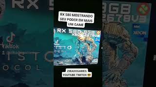 RX 580 DO ALIEXPRESS RODANDO MAIS UM GAME BEM rx580 rx5808gb rx580sp RX580 RX 580 ALIEXPRESS [upl. by Stouffer]