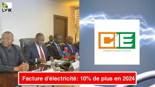 🔴DIRECT OUATTARA DECIDE DAUGMENTER DE 10 LES TARIFS DELECTRICITÉ POUR COMBLER SON DEFICIT [upl. by Garap]