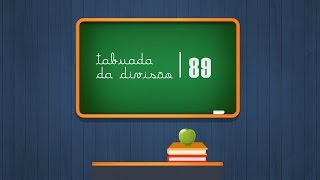 Tabuada de Divisão  8 e 9 [upl. by Nevaj]