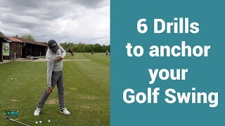 6 Exercises to anchor your golf swing [upl. by Hako]