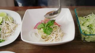 VEGGED Episode 4  Chef Leah Cohen Pho Zucchini Noodles with Veggie Bullet 30 [upl. by Aileen]