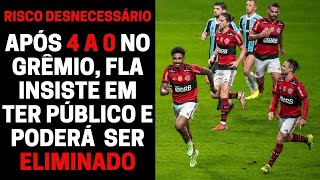 Fla insiste em público contra o Grêmio desafia a CBF e se arrisca a ser eliminado da Copa do Brasil [upl. by Llerrut818]