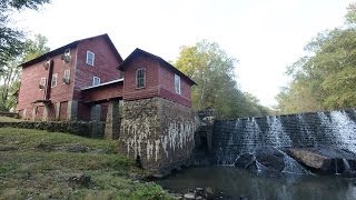 Augusta Outdoors  An Operating Historic Grist Mill [upl. by Inohtna20]