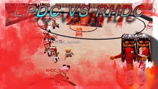 BRING THE HEAT  SEASON 1 EPISODE 1  EPDC VS RHDC 🔥 Roblox majorette [upl. by Ayardna]