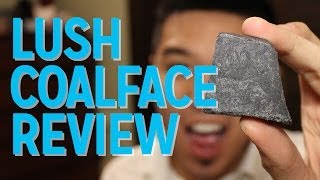 LUSH REVIEW  Coalface Facial Cleanser [upl. by Merc]