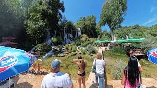 Vodopad Kravica Waterfall Kravica predivna oaza u kamenjaru [upl. by Marjana]