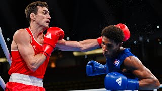 Aidan Walsh IRL vs Jorge Cuéllar CUB World Olympic Qualifiers 2024 BoxOffs 71kg [upl. by Eissehc357]