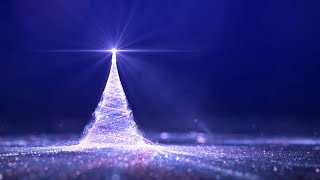 Animated Christmas Card Template  Glitter Tree [upl. by Sibilla]