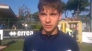 Torneo di Viareggio GenoaParma 32 Finale  Intervista a Marco Lupo DAloia [upl. by Aleinad762]