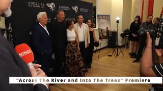 quotAcross The River and Into The Treesquot Premiere at The Angelika Theater [upl. by Addie732]