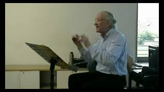 Heinz Holliger unterrichtet Sonate für Oboe solo 2Satz [upl. by Machutte4]