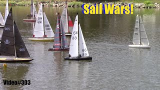 Sail Wars Can you Legally Spear Someone 2024 Almost Any Boat Challenge Race 4 303 [upl. by Duahsar]