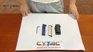 How to adjust the magazine pouch to fit your magazine  Cytac [upl. by Mauve]