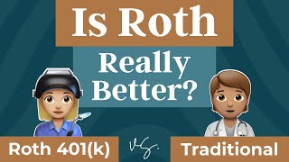 Traditional vs Roth 401k Which Is Better for Retirement [upl. by Nywloc722]