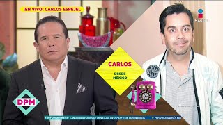 Carlos Espejel reacciona a declaraciones de Ginny Hoffman sobre Chiquilladas  De Primera Mano [upl. by Carlie]