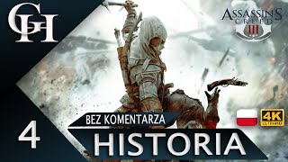 ASSASSINS CREED 3 PL CZ44  ZAKOĹCZENIE KINOWY GAMEPLAY  CUTSCENKI FABUĹA Z GRY PC 4K [upl. by Simonsen]