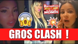 GROS CLASH  ANGELE la copine de Greg VS MAEVA GHENNAM  😱 LES MARSEILLAIS VS LE RESTE DU MONDE [upl. by Dorkas]