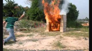 SOTERIA THROWABLE FIRE EXTINGUISHER  INITIAL FIRE [upl. by Player]