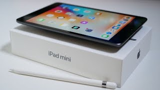 New iPad mini 2019  Unboxing and Overview [upl. by Kienan]