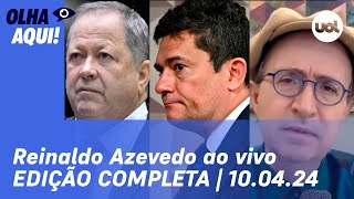 🔴 Reinaldo Azevedo ao vivo prisão de Brazão futuro de Moro e Elon Musk x Moraes  COMPLETO  1004 [upl. by Acirema]