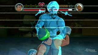 PunchOut Nintendo Wii Gameplay  Hologram Practice [upl. by Erlene326]