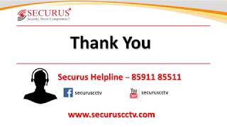 SECURUS CCTV  How to Solve PALNTSC Issue between HD Cameras amp DVR [upl. by Cullie945]