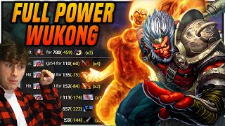 FULL DAMAGE WUKONG IS INSANE  ZA Sol amp Wukong [upl. by Enyale]