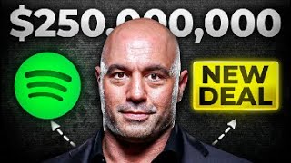 Joe Rogan Signs New Spotify Deal Worth 250 Million [upl. by Akemhs]