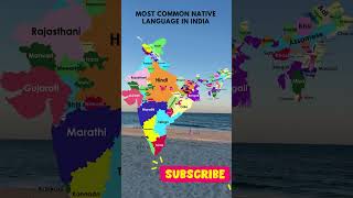 most common native language in India [upl. by Jenica]