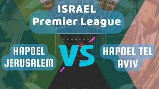 Hapoel Jerusalem VS Hapoel Tel Aviv live Football Live Match Score  ISRAELPremier League Live Score [upl. by Macdonell]