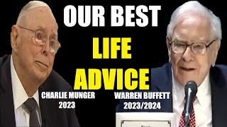 Warren Buffett amp Charlie Mungers Best Life Advice  Best Speeches  BRK 202324 amp Final Interview [upl. by Kahl]