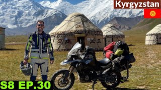 ONE MISTAKE and We ended up Crossing the Dangerous River 🇰🇬 S8 EP30  Pakistan to Japan Motorcycle [upl. by Lanam306]