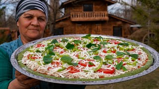 Green  Chicken Pizza A Tasty Twist on Tradition [upl. by Wendeline849]