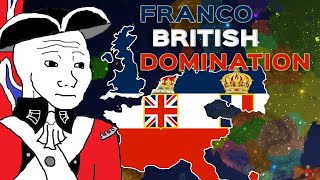 Franco  British union dominates europe  Rise of Nations [upl. by Dripps]