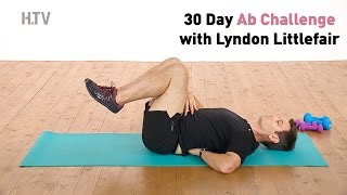 30 Day Ab Challenge Day 1 [upl. by Arihk]