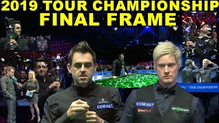 OSullivan v Robertson FINAL F24 2019 Tour Championship [upl. by Ailehs]