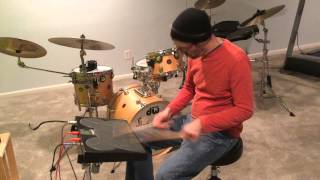 drumKAT improv February 2015 [upl. by Lemhar]