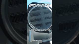 Whats Different  Supercharger Vs Turbo Intercoolers shorts [upl. by Atikaj]