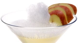 Molecular Cocktail  Apple Martini Recipe [upl. by Alliw776]